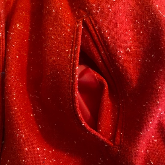 Carter’s girls holiday coat jacket size M (5-6) - Picture 3 of 4